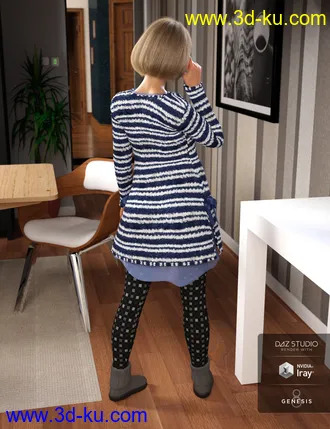3D打印模型Winter Dayz for Genesis 8 Female(s)的图片