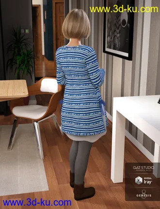 3D打印模型Winter Dayz for Genesis 8 Female(s)的图片