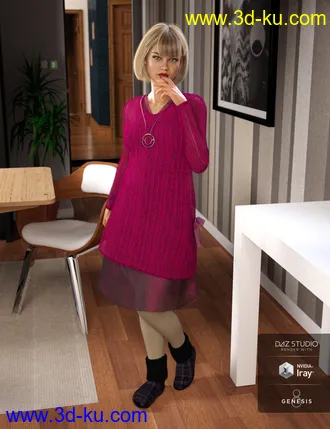 3D打印模型Winter Dayz for Genesis 8 Female(s)的图片