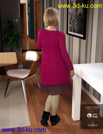 3D打印模型Winter Dayz for Genesis 8 Female(s)的图片