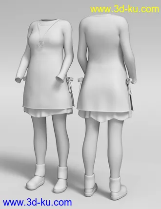 3D打印模型Winter Dayz for Genesis 8 Female(s)的图片