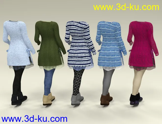 Winter Dayz for Genesis 8 Female(s)模型的图片12