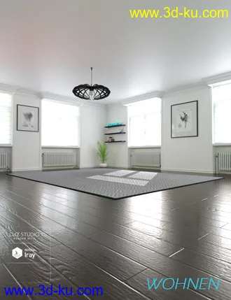 3D打印模型Wohnen Living Room的图片