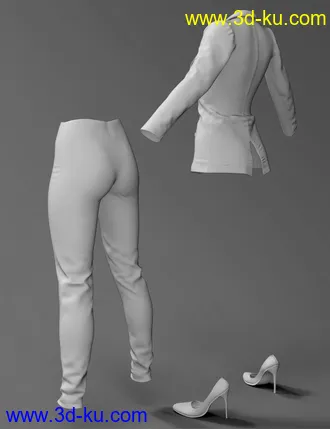 3D打印模型X-Fashion After Hours Suit for Genesis 8 Female(s)的图片