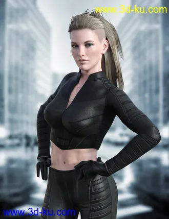 3D打印模型X-Fashion Justice Outfit for Genesis 8 Female(s)的图片