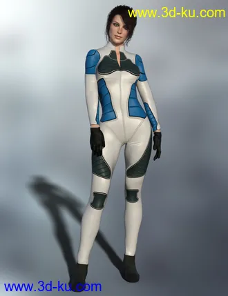 3D打印模型X-Fashion Sci Bodysuit 7 for Genesis 8 Female(s)的图片