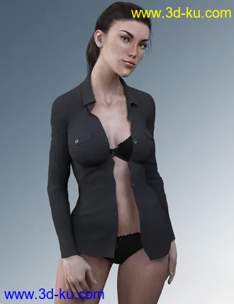 3D打印模型X-Leonore for Genesis 3 Female的图片