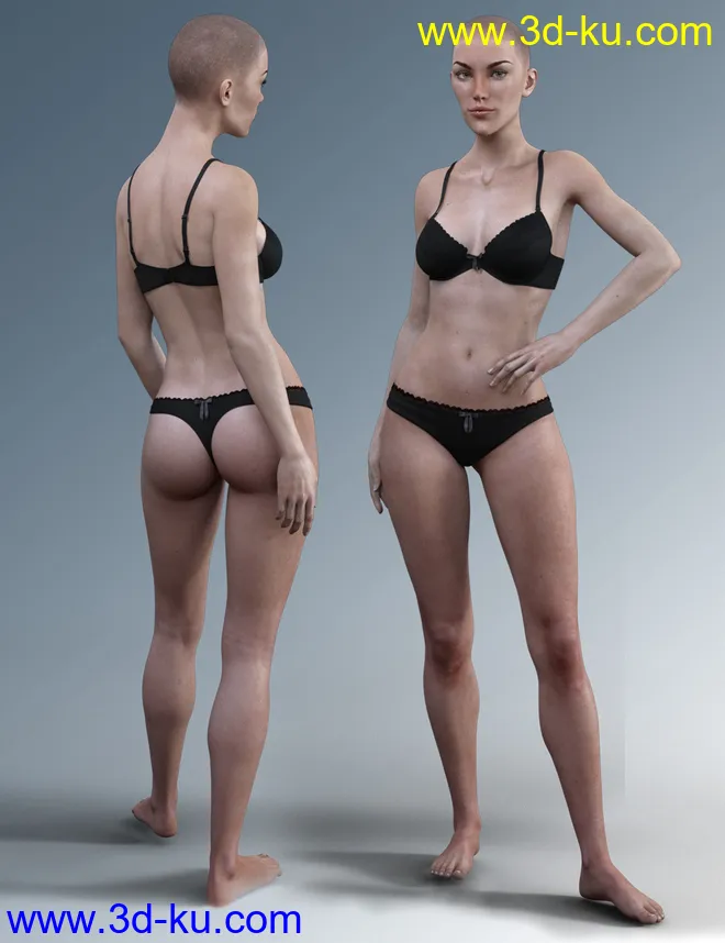 X-Leonore for Genesis 3 Female模型的图片6