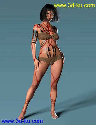 Xochil for Genesis 8 Female模型的图片2