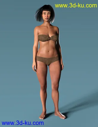 3D打印模型Xochil for Genesis 8 Female的图片