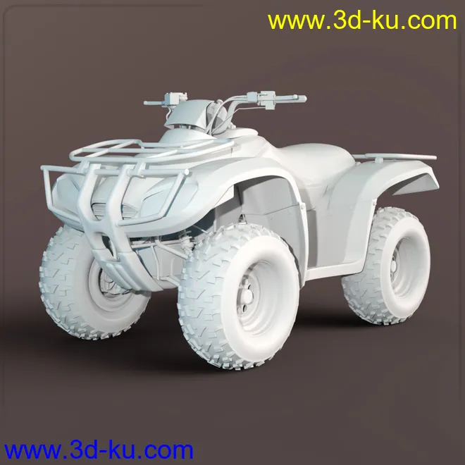Z ATV Mania Vehicle and Poses for Genesis 3 and 8模型的图片14