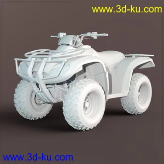 3D打印模型Z ATV Mania Vehicle and Poses for Genesis 3 and 8的图片