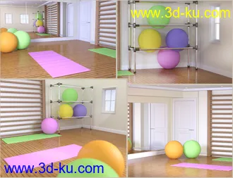 3D打印模型Z Exercise Studio and Poses的图片