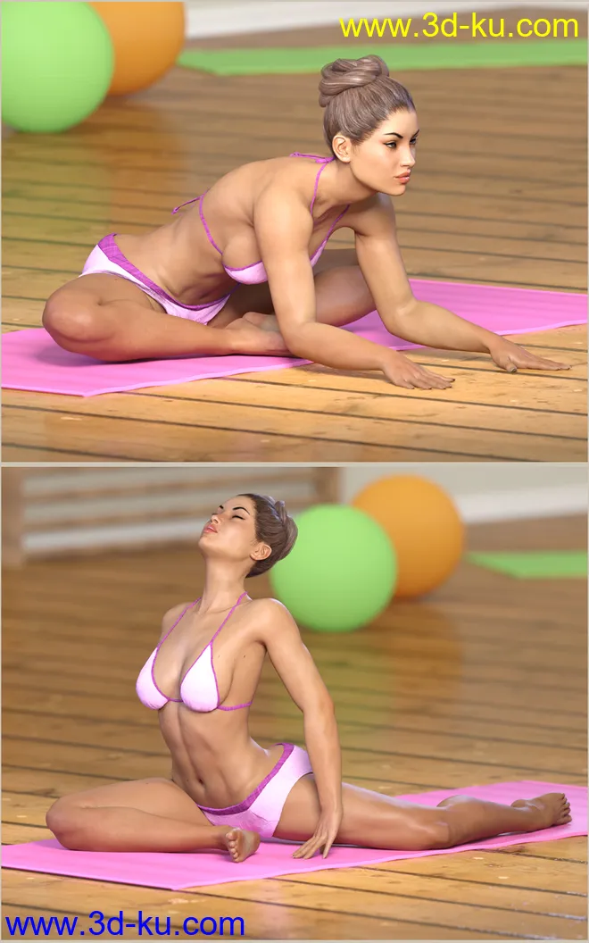 Z Exercise Studio and Poses模型的图片7