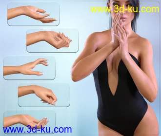 3D打印模型Z Hand In Need - Hand Poses for Genesis 3 Male and Female的图片