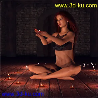 3D打印模型Z Light My World - Props and Poses for Genesis 8 Female的图片