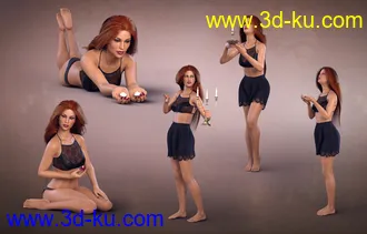 3D打印模型Z Light My World - Props and Poses for Genesis 8 Female的图片