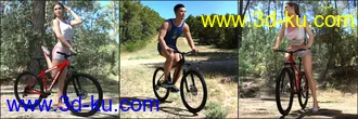 3D打印模型Z Mountain Bicycle and Poses for Genesis 3 and 8的图片