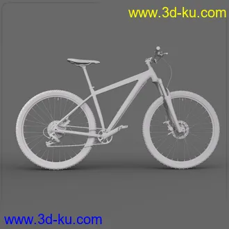 3D打印模型Z Mountain Bicycle and Poses for Genesis 3 and 8的图片