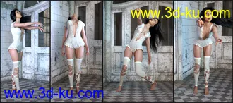 3D打印模型Z Nightmares - Poses for Genesis 3 and 8 Female的图片