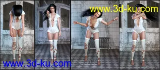 3D打印模型Z Nightmares - Poses for Genesis 3 and 8 Female的图片