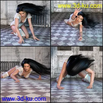 3D打印模型Z Nightmares - Poses for Genesis 3 and 8 Female的图片