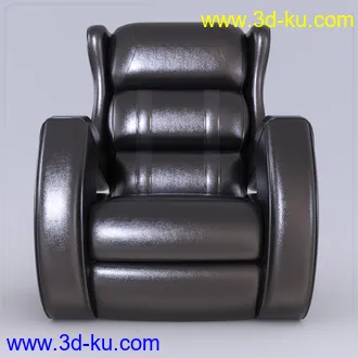 3D打印模型Z Power Recliner and Poses for Genesis 3 and 8的图片