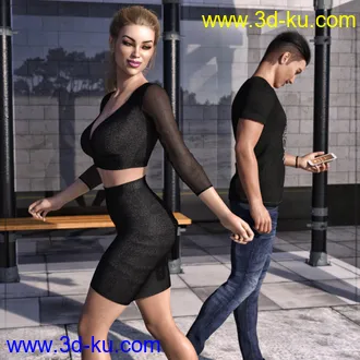 3D打印模型Z Utility Walking and Crawling Poses for Genesis 3 and 8的图片