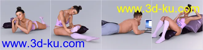 Z Variety Relaxing Collection for Genesis 3 and 8模型的图片7