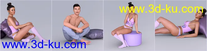 Z Variety Relaxing Collection for Genesis 3 and 8模型的图片8