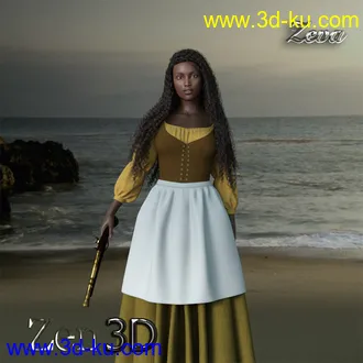 3D打印模型Zeva For Genesis 8 Female的图片