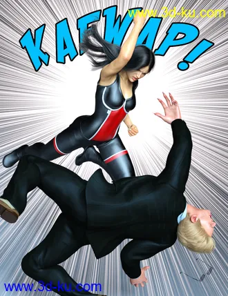 3D打印模型100 Ultimate Superhero Poses for Genesis 8的图片