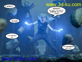 3D打印模型100 Ultimate Superhero Poses for Genesis 8的图片