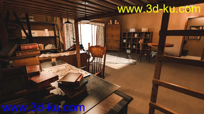 1920s Teenager Room模型的图片4