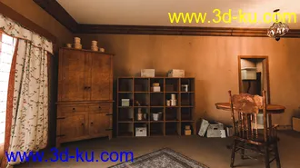 3D打印模型1920s Teenager Room的图片