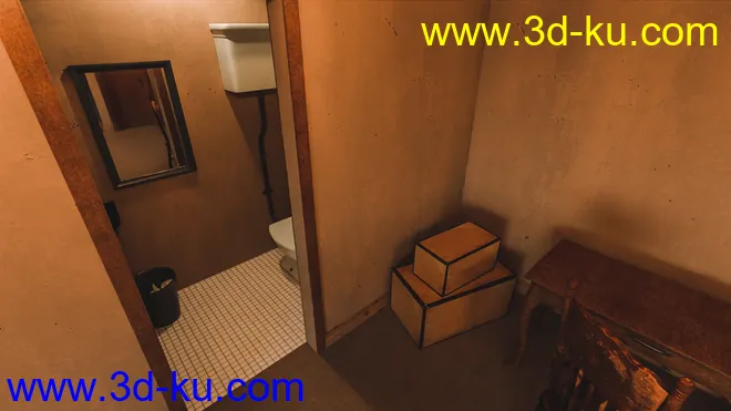 1920s Teenager Room模型的图片7