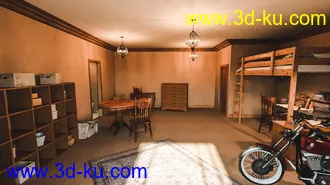 3D打印模型1920s Teenager Room的图片