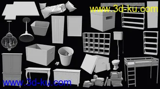 3D打印模型1920s Teenager Room的图片