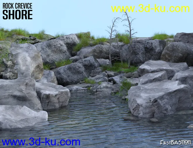 1stB Rock Crevice Shore模型的图片3