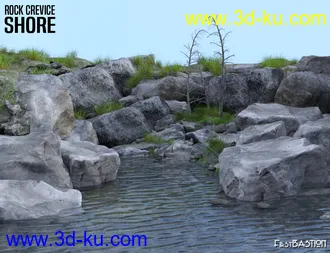 3D打印模型1stB Rock Crevice Shore的图片