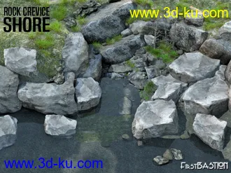 3D打印模型1stB Rock Crevice Shore的图片