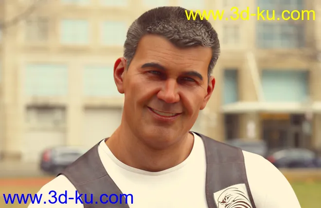 20 Unique Smiles HD for Genesis 8 Male(s)模型的图片8