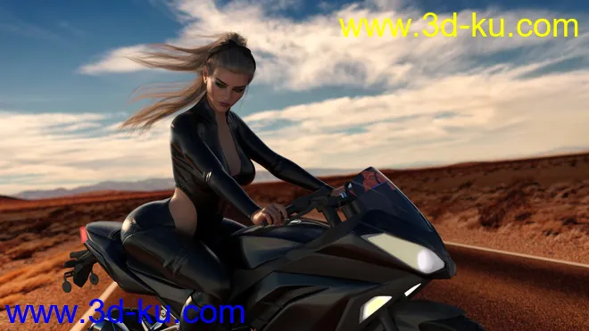 3D Photo Scenes - Lonely Roads模型的图片2