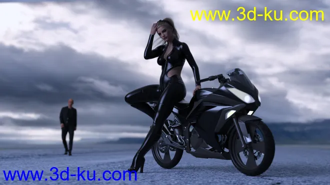 3D Photo Scenes - Lonely Roads模型的图片3