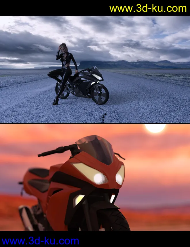 3D Photo Scenes - Lonely Roads模型的图片7