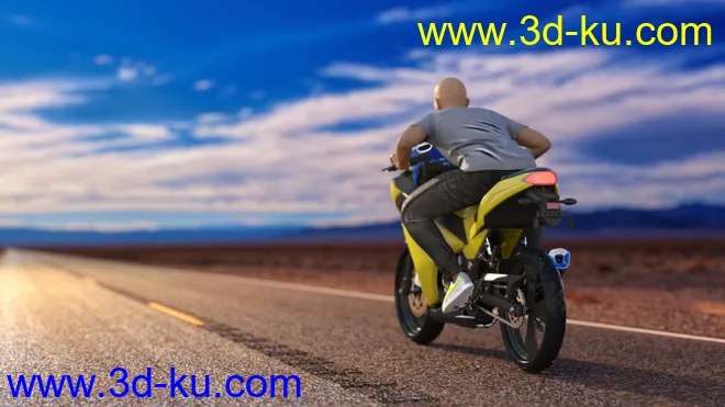 3D Photo Scenes - Lonely Roads模型的图片10