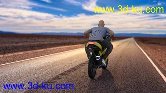 3D打印模型3D Photo Scenes - Lonely Roads的图片