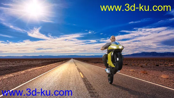 3D Photo Scenes - Lonely Roads模型的图片12