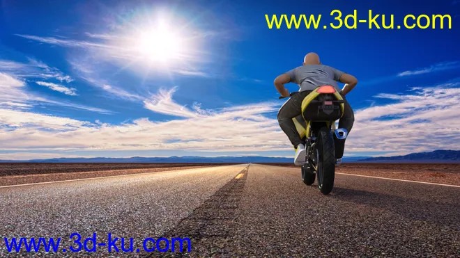 3D Photo Scenes - Lonely Roads模型的图片13