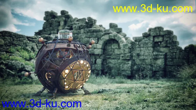 3D Photo Scenes - Weird Places模型的图片3